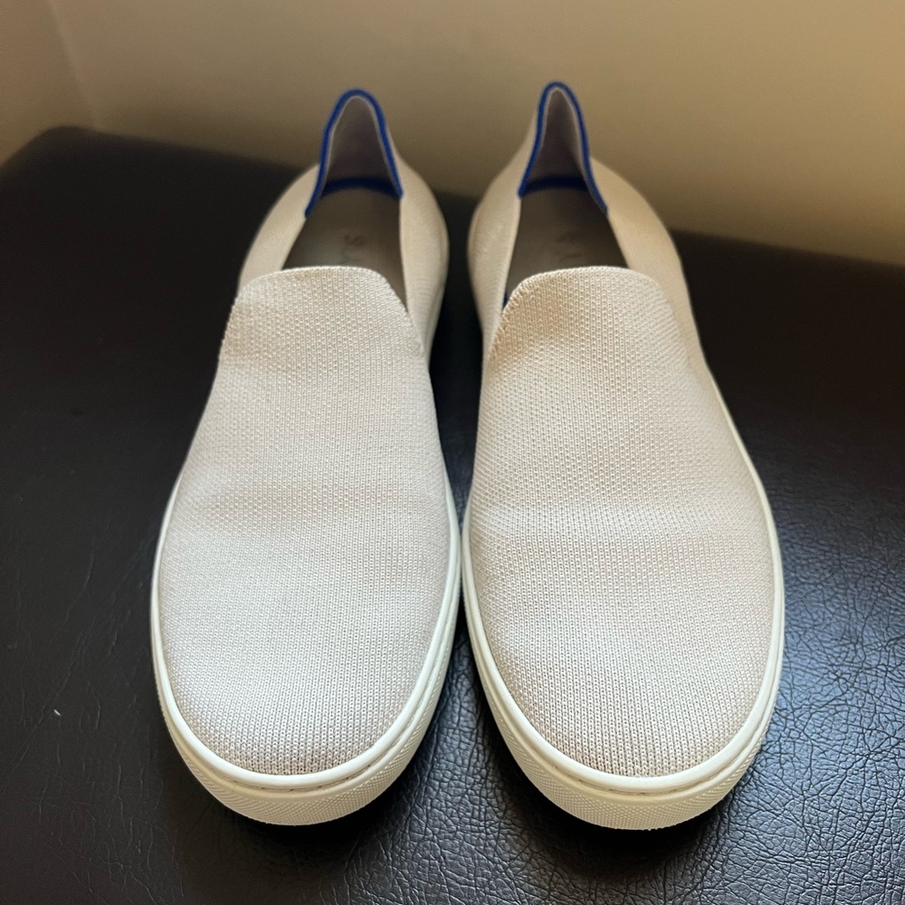 Rothys Size 7 Slip On Sneaker Sand